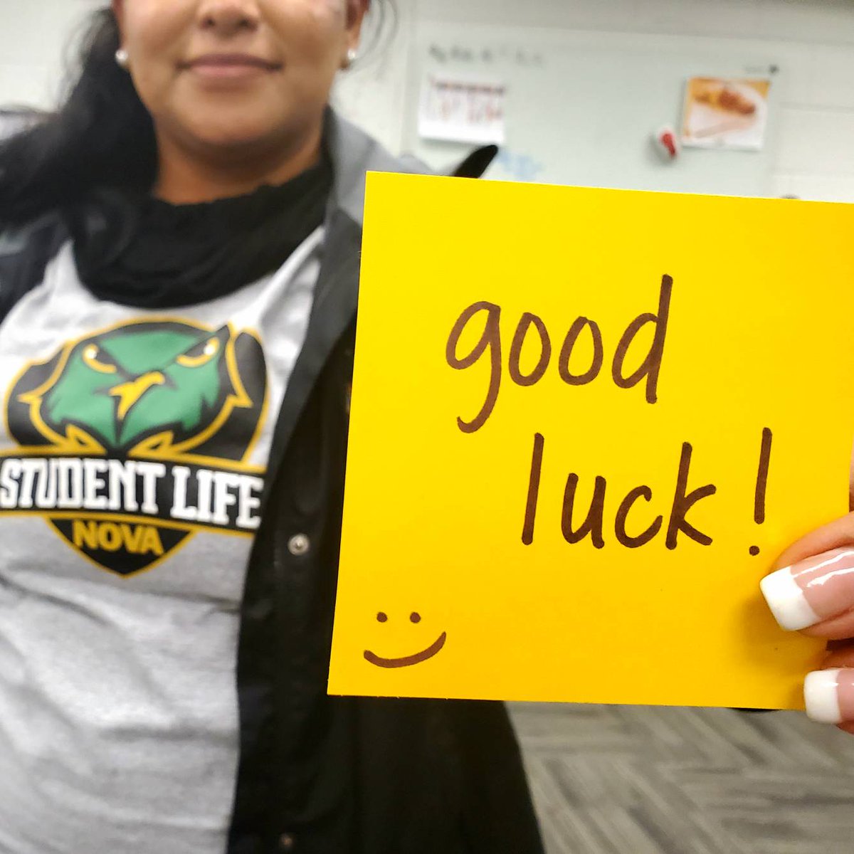 ANStudentLife's tweet photo. From all of us here in Student Life, good luck on finals! #finalsweek #getthatgrade https://t.co/BlnQpshaXx