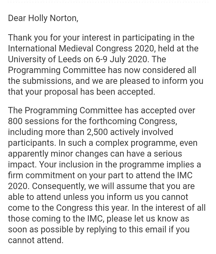 Super excited to say that I'm going to be at <a href="/IMC_Leeds/">IMC_Leeds</a> next year talking about links between climate and plague in late Medieval England! #IMC2020