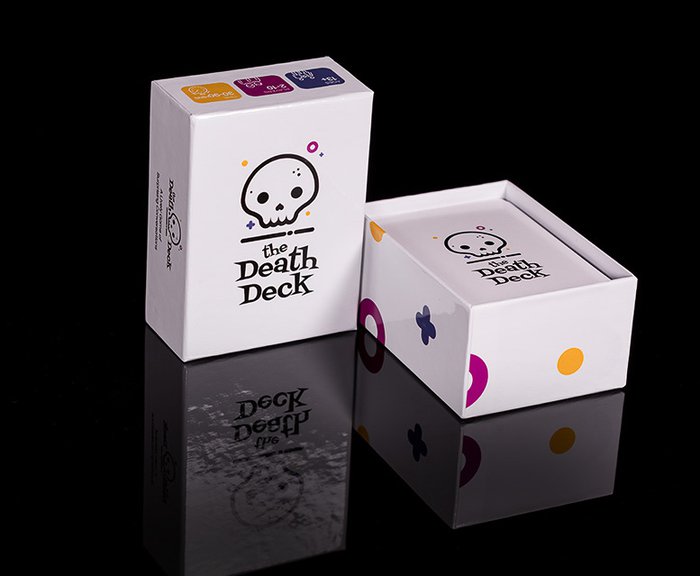 Christmas reunions might be a good time to talk about death with your family. It definitely doesn't have to be depressing! Is a death-themed card game something you will add to your Christmas list? bit.ly/36iLZ7e

 #death #EOLC <a href="/livingwelldying/">LWDW Training</a> <a href="/DyingMatters/">Dying Matters</a> <a href="/hospiceuk/">Hospice UK</a>