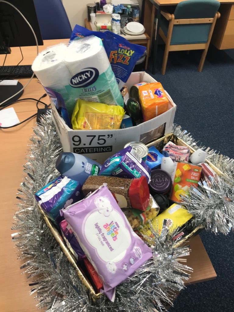 North Wales #PerinatalMentalHealth teams Christmas box well underway ready to deliver to local #foodbank for local families next week! Any donations welcome! @jowitt_karen <a href="/louloumor/">Louise Williams</a> <a href="/amcharrie/">Amy McAdamHarrie</a> @AmYvIcGrEgSoN <a href="/Steve__Forsyth/">Steve Forsyth</a> <a href="/patrickajr1/">Patrick Roberts</a> <a href="/BetsiCadwaladr/">Betsi Cadwaladr</a>
