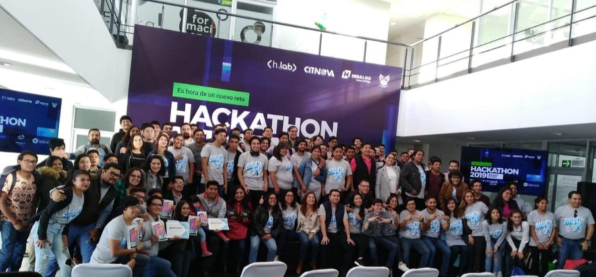 Concluye el #hackathon2019 con un dream team de mentores de <a href="/CodeandoMexico/">Codeando México</a>, <a href="/ibm_mx/">xmoroco Hackerone</a> y la universidad de <a href="/Harvard/">Harvard University</a>. Felicidades a todos!