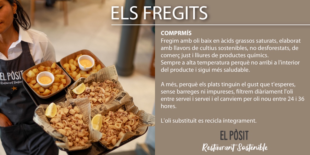 elposit_rest's tweet photo. Freímos con aceite bajo en ácidos grasos saturados, elaborado con semillas de cultivos sostenibles, no deforestados, de comercio justo y libres de productos químicos.
Siempre a alta temperatura para que no llegue al interior del producto y sea más saludable.

#healthy #elposit https://t.co/2ADLN3CUsO