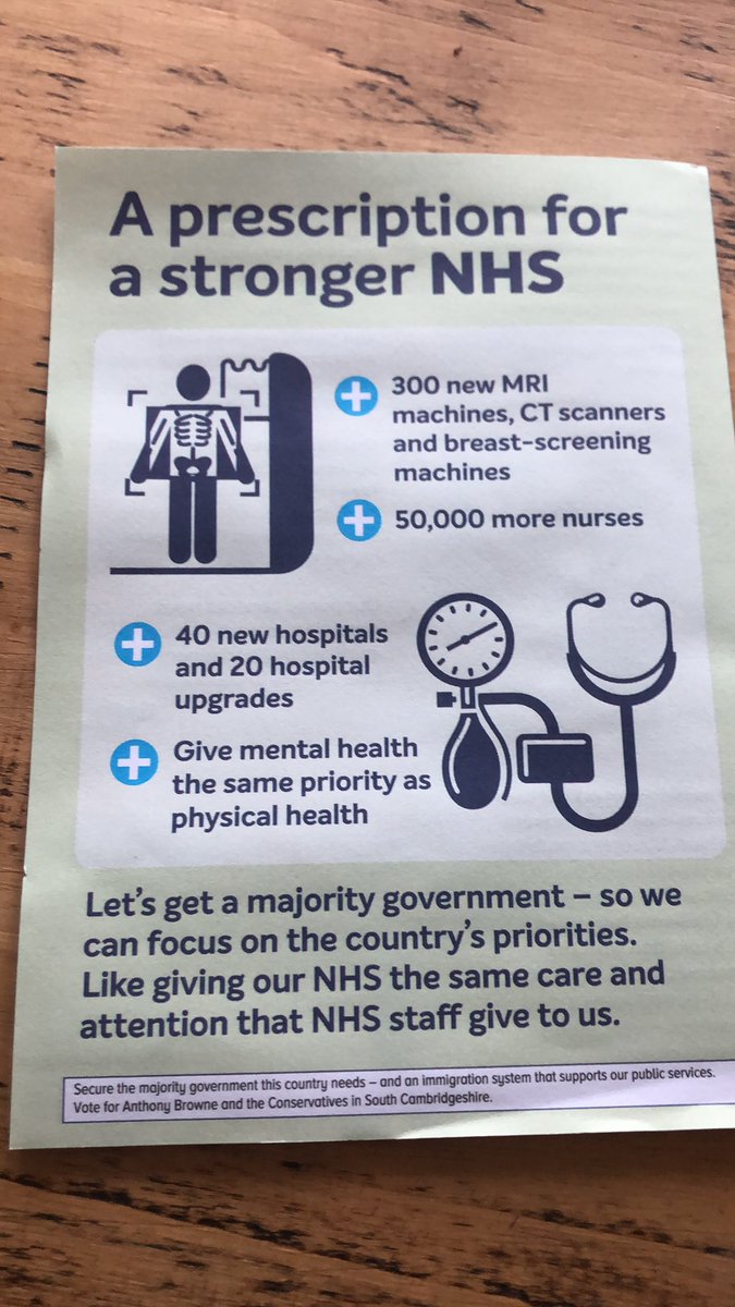 Has the line to electoral fraud been crossed? To me  this looked like the NHS was officially advising voters to vote Conservatives.