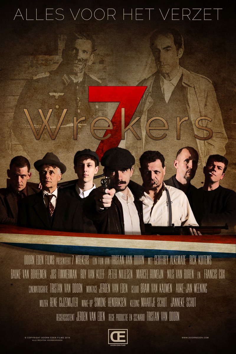 doorneden's tweet photo. The poster for our new feature film "7 Wrekers" coming in 2020. Trailer will be online soon! https://t.co/gI9RyUvxv2