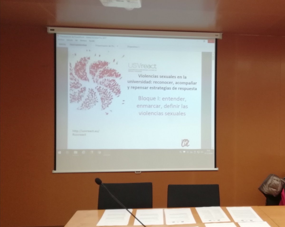 alba_allue's tweet photo. Com hem de respondre a les situacions de violència sexual que ens podem trobar a la universitat? Ho treballem al curs "Violències sexuals a la universitat: reconèixer, acompanyar i repensar estratègies de resposta". @universitatURV #USVreact #SomURV https://t.co/wtwm7uGQoo