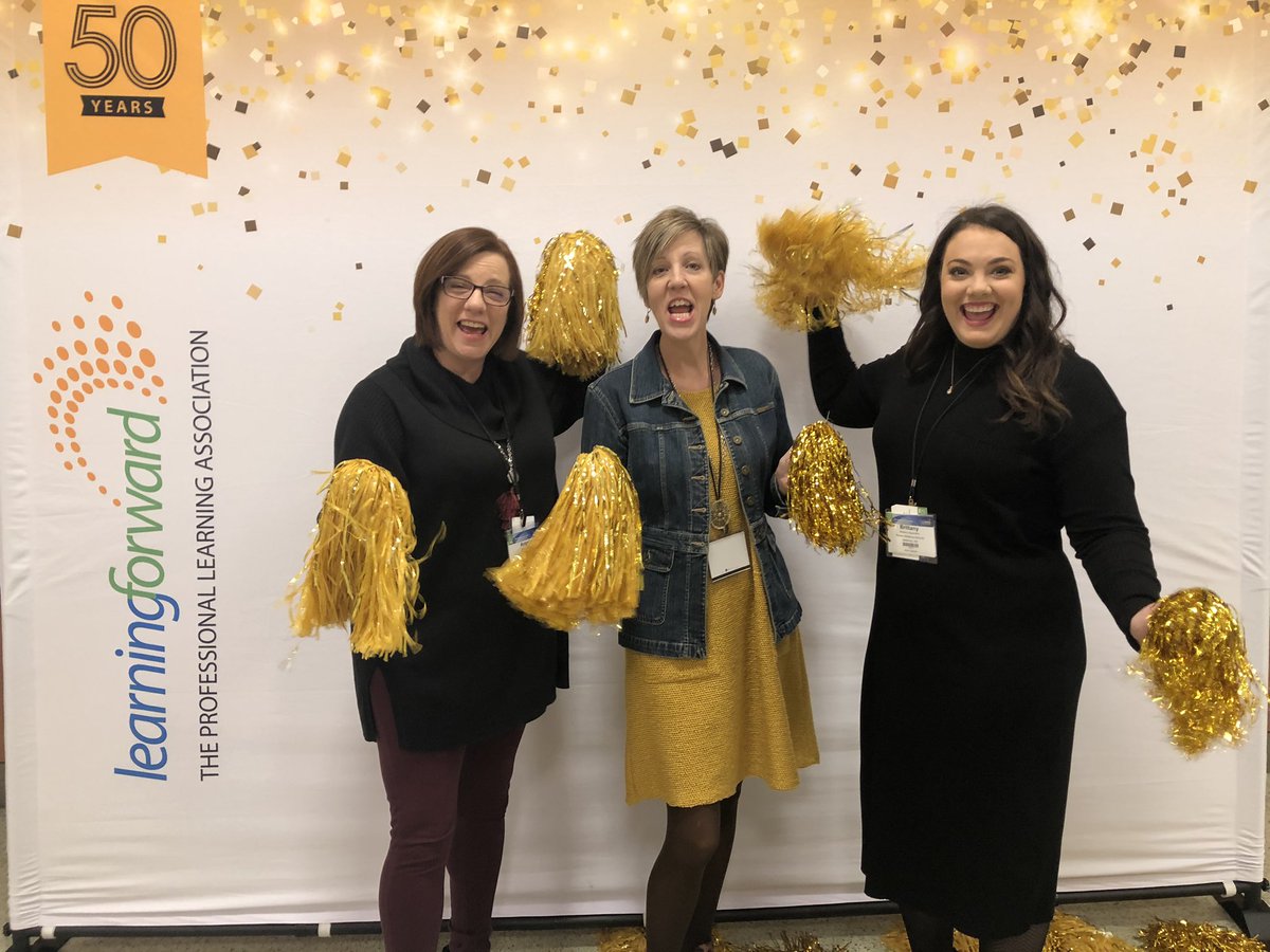 #LearnFwd19  getting out learn on!!!