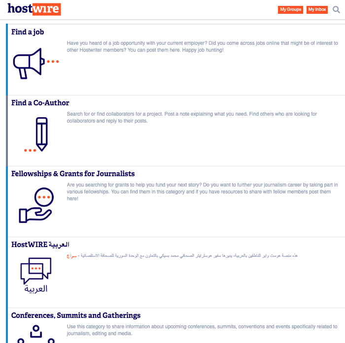 Hostwriter's tweet photo. Are you exploring your options in #journalism? 🧐
Head to #HostWIRE for various #journalistic opportunities. It has different categories such as tips and tools, fellowships & grants and job vacancies worldwide to help you find what you are looking for 👉🏽 https://t.co/m751v2HdHE https://t.co/hqujbtG8y0