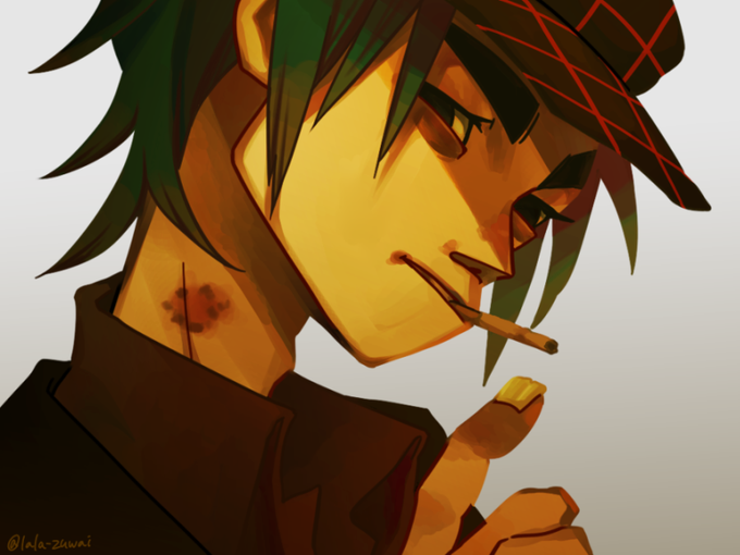#Gorillaz. 
