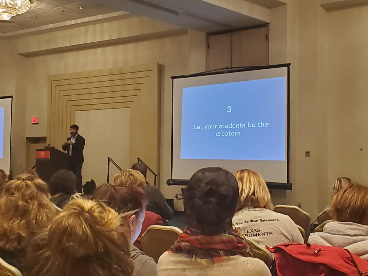 #atomic2019 <a href="/NorwalkPS/">NorwalkPublicSchools</a> 3 ways teachers can encourage students to surprise us through mathematics...direct from DESMOS CEO