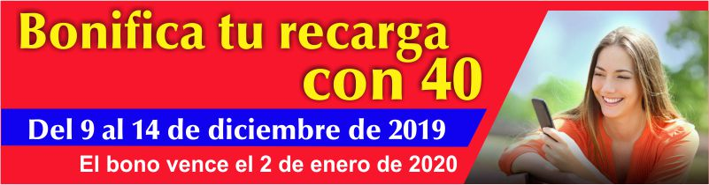 ETECSA_Cuba's tweet photo. Inicia #Hoy #Promoción de @ETECSA_Cuba. Si recibe una Recarga Internacional entre 20 y 50 CUC, obtiene 40 CUC de bono adicional, a consumir hasta el 2/01. También del 9 al 12/12, si posee BONOS DE DINERO VIGENTES, las llamadas INTERNACIONALES tendrán un descuento del 50%. https://t.co/7ILV4vXihX