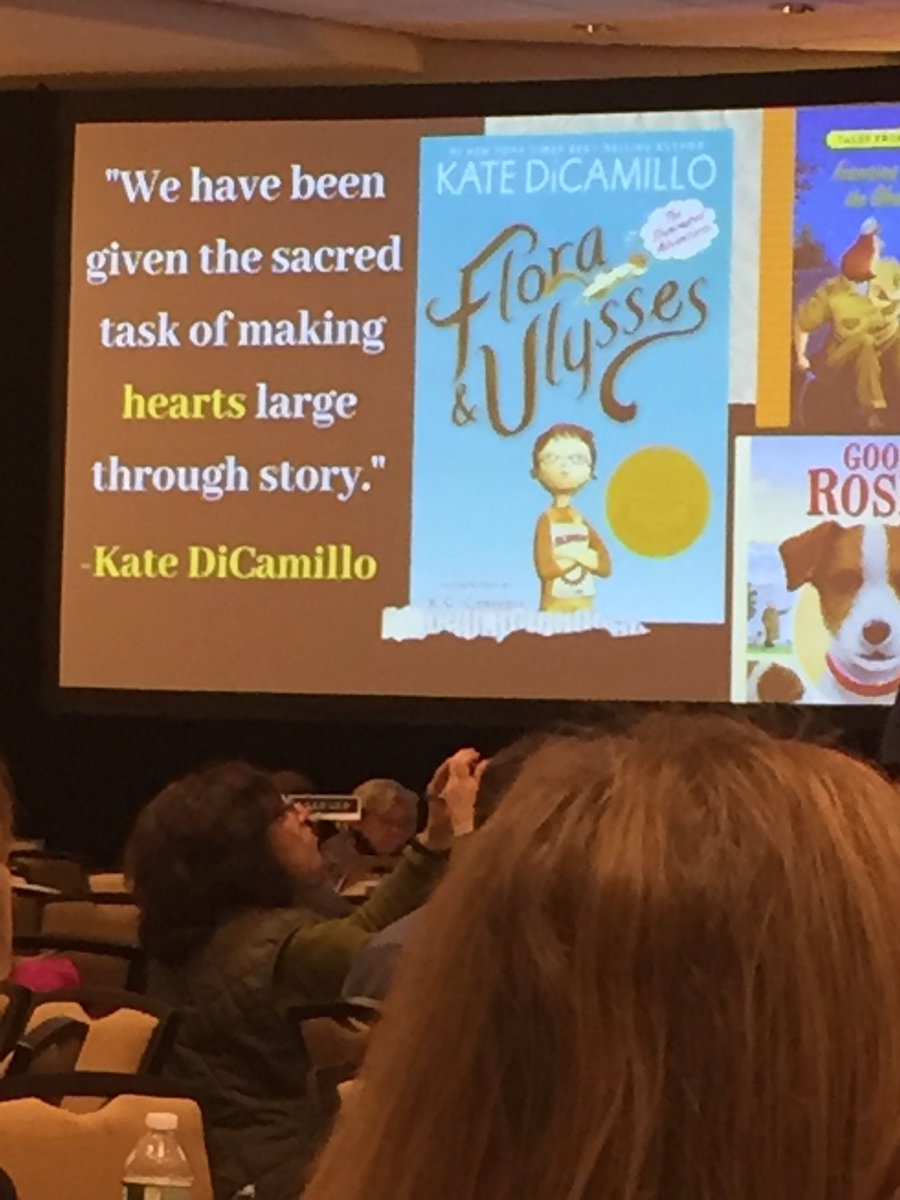 General session #njasl19 thank you ⁦<a href="/MrSchuReads/">John Schu</a>⁩ for reminding us of this necessary mission