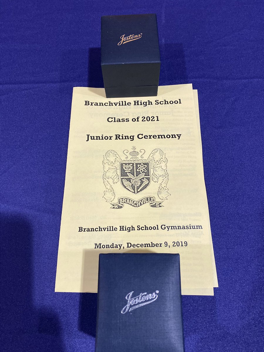 Super pumped to get our Junior Class Ring Ceremony started.  Great students and a great crowd.  Branchville High never disappoints. #ProudPrincipal #ClassRings #Classof2021 #Jostens
