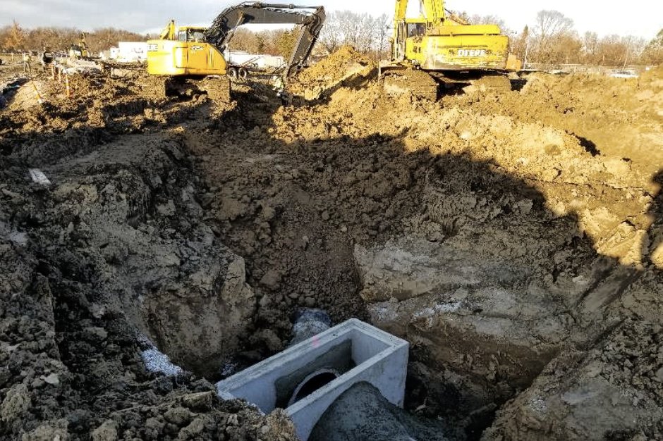 ACSD_News's tweet photo. Ames High Construction Project Update: foundation walls are being poured on the east side of the competition gym, geothermal drilling will be completed this week (312 in total), and concrete for footings will continue to be poured along the west side. #AmesCSD #FutureAHS https://t.co/44jnKUCICp