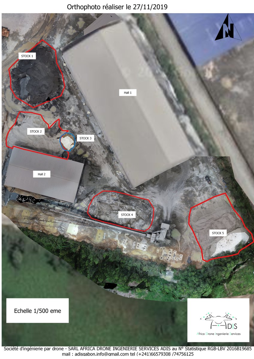 Ciments d’Afrique (#CIMAF) #Gabon a retenu les services de notre   Africa Drone Ingénierie Services (ADIS) 
<a href="/Adis_ga/">Africa Drone Ingénierie Services (ADIS) 🇬🇦</a>
 pour effectuer une estimation de ses stocks en utilisant une combinaison d’instruments géodésiques et de technologies #drones | #innovation #UAS #drone #ciment