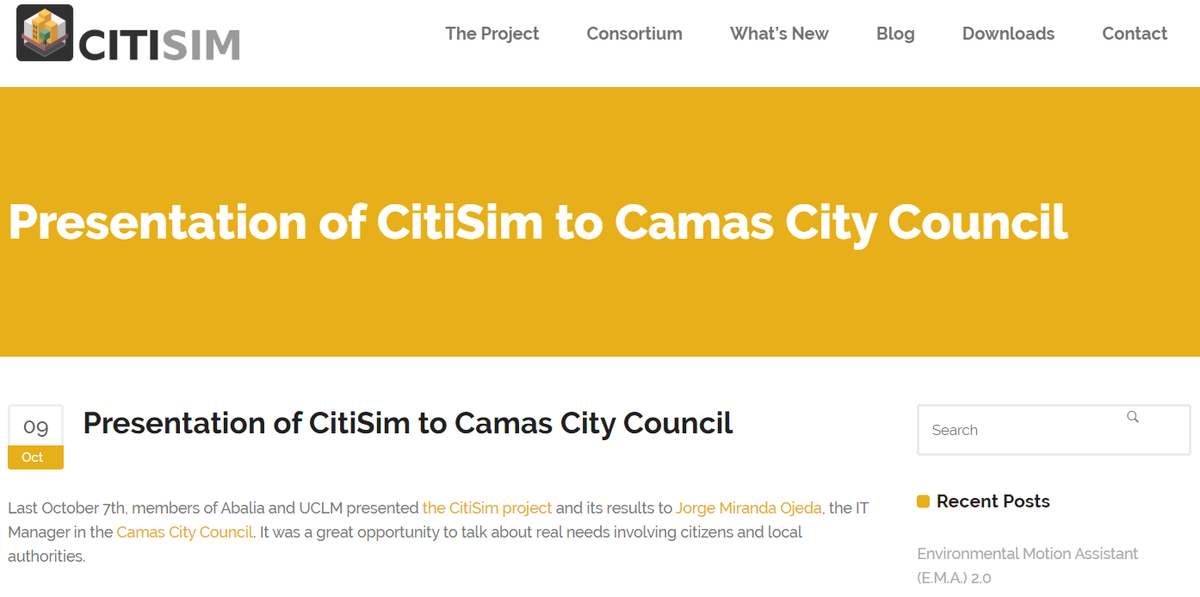 CitiSim tweet media