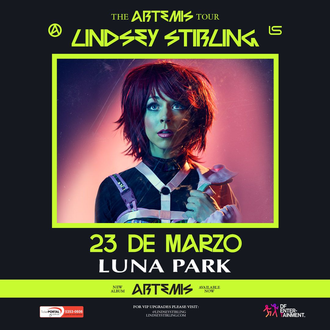 Lindsey Stirling en el Luna Park! 23/03/20 > entradas a la venta próximamente.
#lindseystirling #violin #ksll #LunaPark