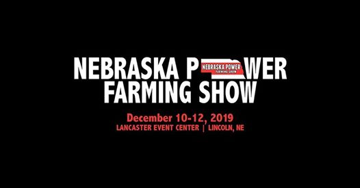 Nebraska Power Farming Show - modo.ly/38nC41S 

We will be attending the Nebraska Power Farming Show! Our booth location is #1621.