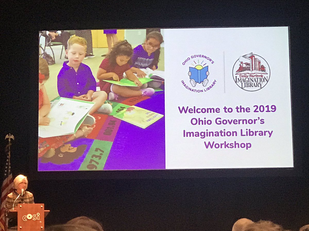 NCHreads's tweet photo. @ImaginationOhio “only state to offer every child 0-5 years” ! https://t.co/vY0cfJym2S