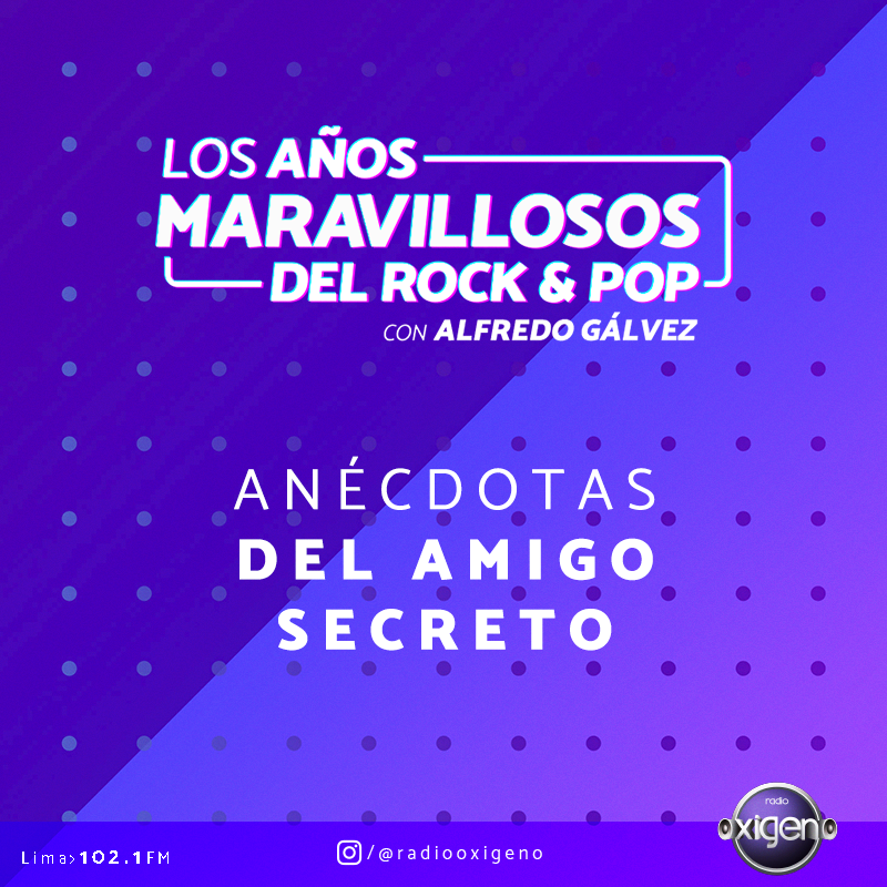 Radio_Oxigeno's tweet photo. Empezamos “Los Años Maravillosos del Rock & Pop" Alfredo Gálvez 😎🤘
#TemaLAM: ANÉCDOTAS DEL AMIGO SECRETO 👀
Escúchanos por 🔽
📻 Lima 102.1 FM
💻 https://t.co/yDEnkoNARe https://t.co/vEsjEQlv3E