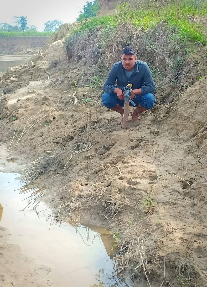 All aspects of our work are part of symbiotic relationships within the project.

Here Nirajan places a camera in a high conflict area, this helps protect people (real time transmission) thus protecting a tiger from retaliation.

We then explain these aspects at the kid's classes.