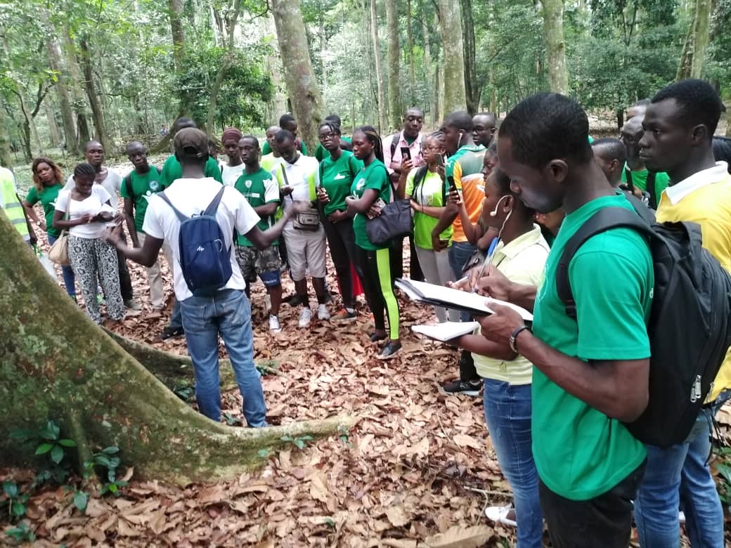 WalkTalkChange's tweet photo. Le Parc national du #Banco est considéré comme étant le poumon de la ville d’ #Abidjan S’étendant sur une superficie de 3438 hectares, c’est un lieu touristique et de #recherche. 3/4 https://t.co/McRhV0FUag
