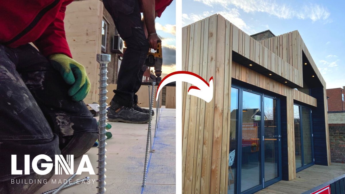 UkLigna's tweet photo. From hard work to final product. #LIGNA #extensions are built in 3 weeks.🤩Now if that's not fast we don't know what is. Perfect for giving you more time to enjoy your new extension! 🏡

#Biggleswade #ukbuilers #updateyourhome #SustainableDevelopment https://t.co/1Km1KMMiEx