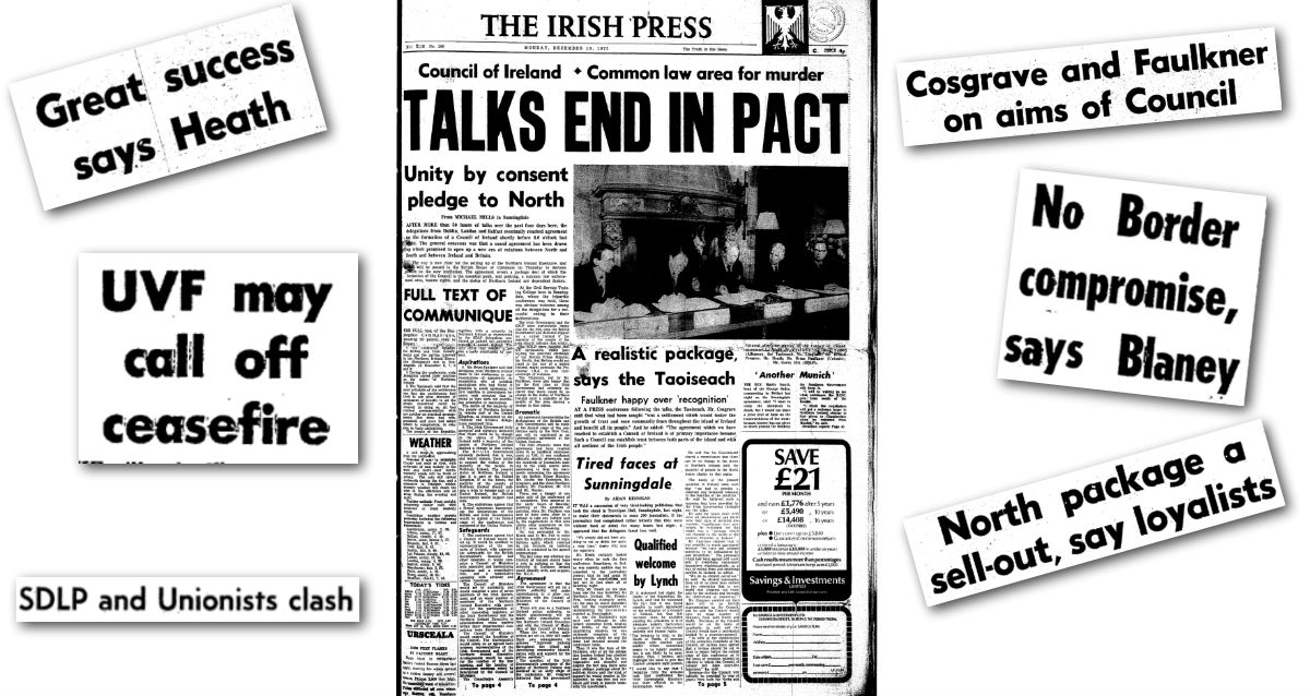 #OTD 09.December.1973 the Sunningdale Agreement is signed in an effort to restablish power sharing in #NorthernIreland #Irishhistory  <a href="/HistIreHedge/">History Ireland</a> <a href="/irelandbattles/">The Irish at War</a> #Irishpolitics @IHS_1938 Download IrishPress bit.ly/351cxtk #archives #history