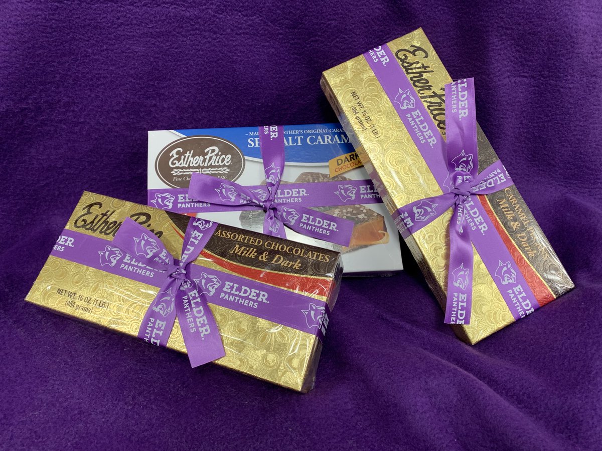 ehs_store1's tweet image. Host/Hostess gift...teacher/coach gift... business associate or your tax accountant...neighbor or elderly shut in gift....
We have teamed up with Esther Price and are offering the following....and yes they have an Elder Purple Ribbon on them! Stop by and pick up a box on your way