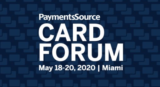 Card_Forum's tweet photo. PaymentsSource is thrilled to announce Card Forum 2020, coming to Miami, FL this May 18-20. Get one of our first Super Saver tickets at 40% off - https://t.co/vnvp5bVdZp #Payments #CardForum https://t.co/F6OkKKmO2P