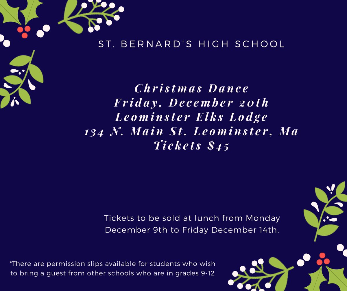St. Bernard's CCHS (@stbernardscchs) on Twitter photo 