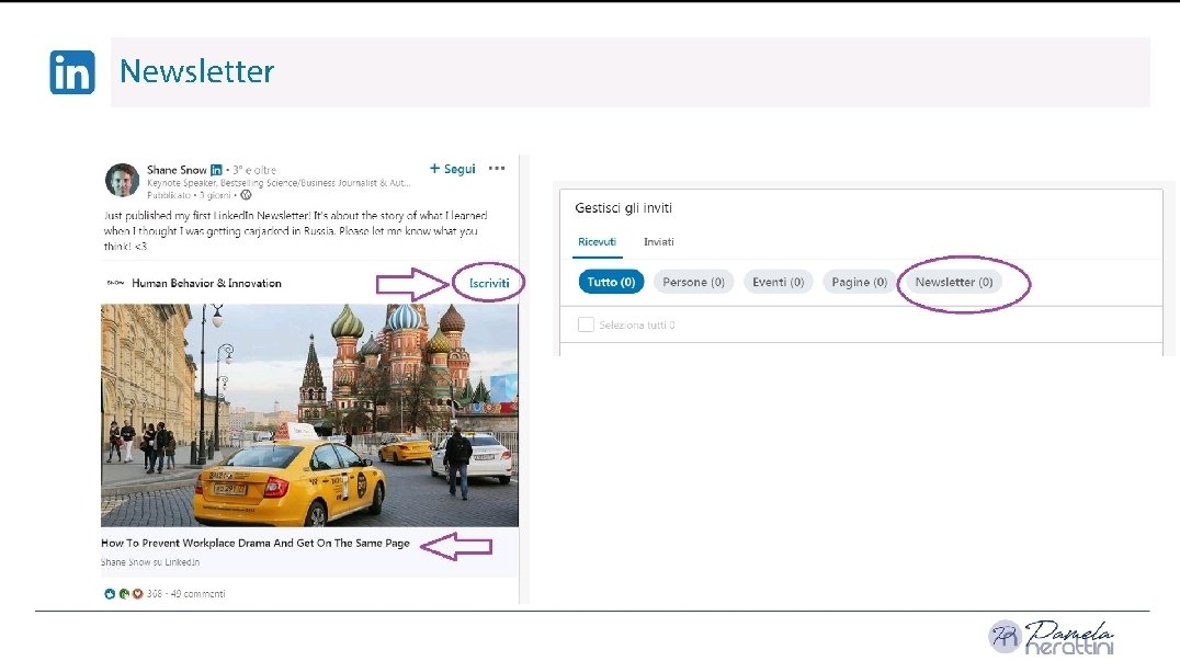 NOVITA' LINKEDIN
é in roll out negli USA la possibilità di scrivere #newsletter su #LinkedIn. Gli articoli saranno notificati a tutto il network e potrete sottoscrivere la NL anche di persone che non appartengono al vostro #network.

#linkedinnewsletter #linkedinnews #psnerattini