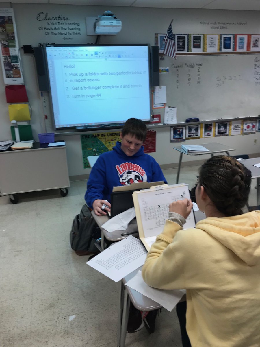 MrsHaudenschild's tweet photo. Electron Configuration Battleship is getting intense!! #chemrules @LakewoodLSD_HS https://t.co/aqxwBIHQq8