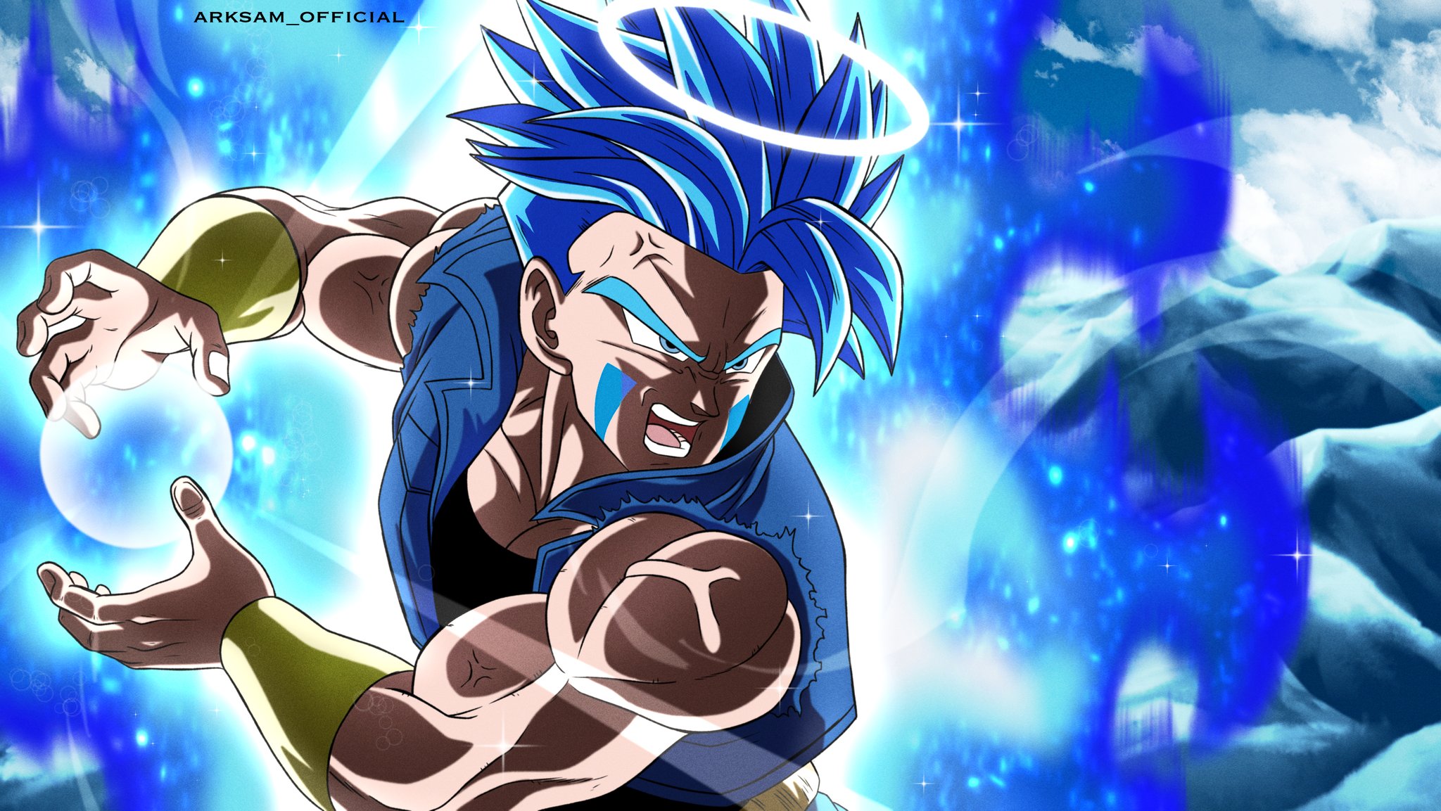 Super Saiyan Blue Gogeta in Dragon Ball Xenoverse 2  Dragon ball super  manga, Dragon ball, Dragon ball z