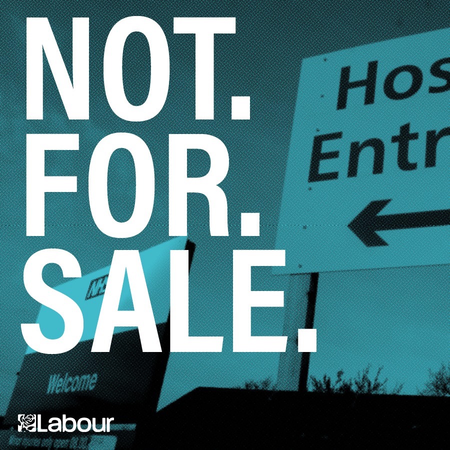 Randall4Fareham's tweet photo. Vote Labour for a properly funded NHS, free of Privatisation, that provides care for people not profit.
#ourNHS 
#VoteLabour https://t.co/drx8KNpRKM