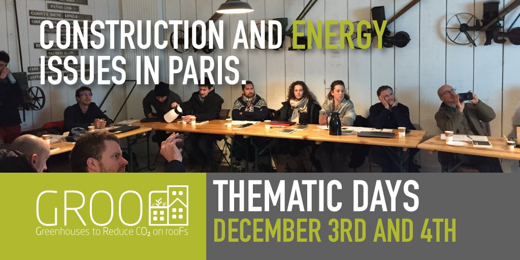 GROOF_project's tweet photo. Last week, 2 days of coaching were organised in Paris. The projects selected for the open call exchange on #construction and #energy with the GROOF experts. Very nice sessions. See you in January for the production and business model coaching! https://t.co/JXQerJDe8a