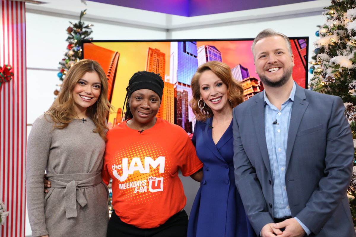 OnTheBlockChi's tweet photo. Aleatra took home a brand new pair of AirPods this morning! Have you entered to #PlayTheJam yet? → https://t.co/Os2qgNrJ7p https://t.co/qFlAshfk9h