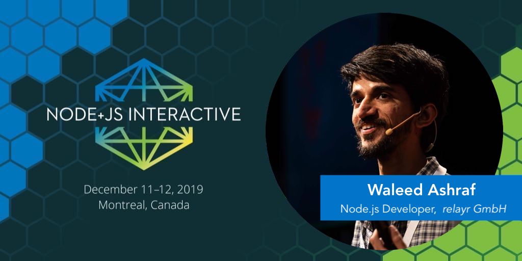 WaleedAshraf01's tweet image. I'll be at Node+JS Interactive in Montreal for the rest of the week. Looking forward to meeting amazing people from the dev community.
#NJSI #Nodejs #NodeJSInteractive