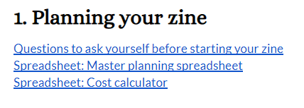 howtofanzine's tweet photo. Making a zine means respecting the time, resourcse, and money of everyone who participates in and purchases the final product(s). Make sure you do right by them with good planning! 

The How to Make a Fanzine Google suite can help~ https://t.co/CzD4QuqfC1 https://t.co/2hGzW1OL0x