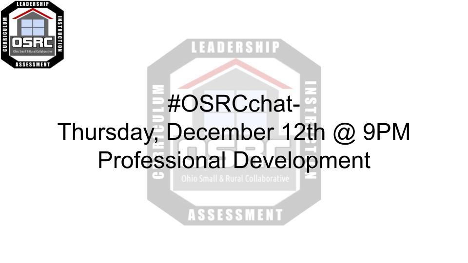ryanrismiller's tweet photo. Hope you can join @CelinaCurrDir and myself as we co-moderate #OSRCchat Thursday Night at 9 PM @ohio_src https://t.co/zfhMk9Vzsx