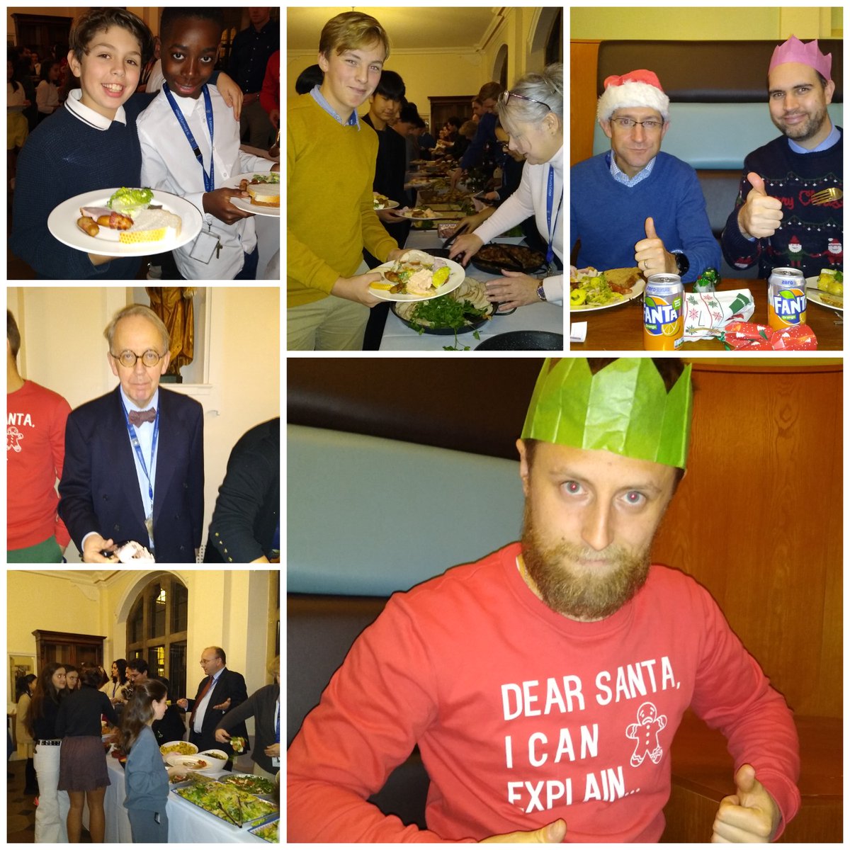 StEdsBoarding's tweet photo. Christmas buffet served by staff, all ready for the show #iloveboarding #ChristmasIsComing #festivefun https://t.co/FfshW3PO7A