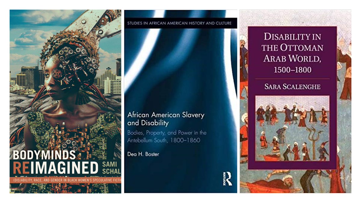 On disability & race, you must read these valuable books by scholars  @DrSamiSchalk, Dea H. Boster,  @SaraScalenghe