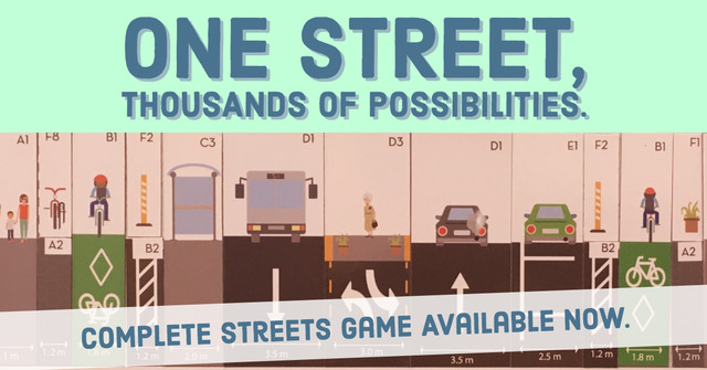 TCATonline's tweet photo. A Complete Streets Policy ensures that streets are designed to serve all road users, not just motorists. Does your municipality have one? Our #CompleteStreetsGame makes it easy to understand the size and scale of different modes of transportation.

https://t.co/7F7jWROmY9 https://t.co/o5Sh4vUO72