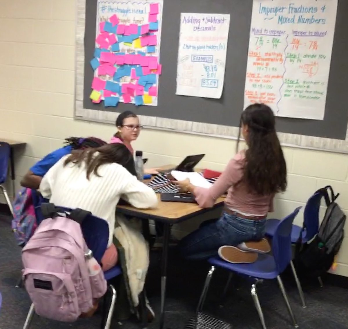 Kids having fun learning to type better in Miss Drambour’s class. By:Evan @gateway_me  @kennedy_gw6 <a href="/NKCSchools/">NKC Schools</a> <a href="/Gateway6NKC/">Gateway6NKC</a>