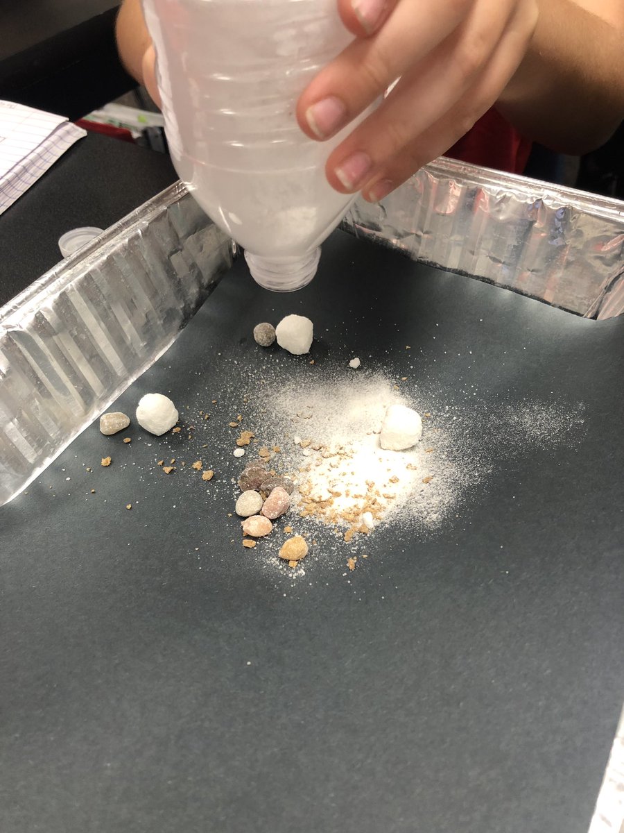 Modeling the process of weathering <a href="/KleinISDscience/">Klein ISD Science</a> <a href="/BernshausenKISD/">Bernshausen Ele.</a>