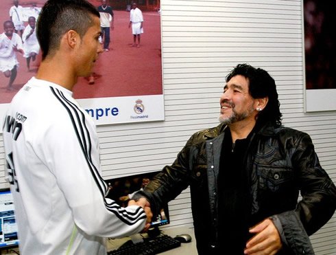 cr7 maradona