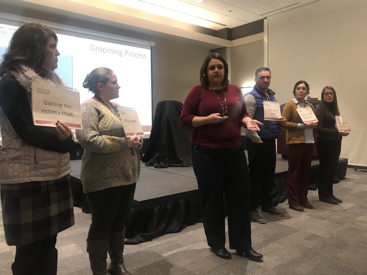 ericaboomsma's tweet image. Learning about human trafficking from the Set Me Free Project so we can help our students thrive. ⁦@sddoe⁩ #setmefreeproject