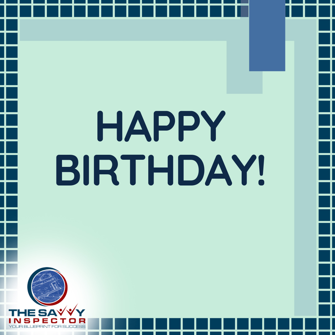 The Savvy Inspector Would Like To Wish Chris Cook A Very Happy Birthday! 