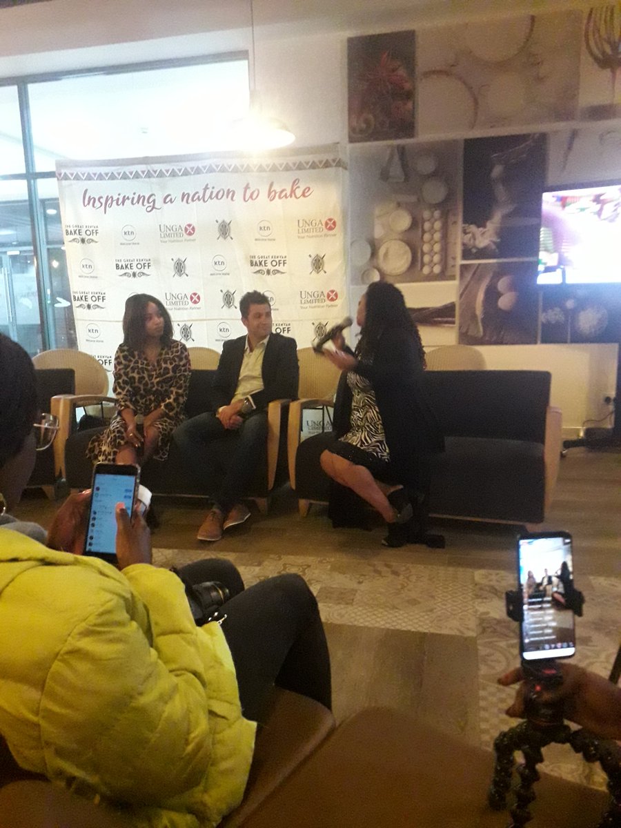 Listening to the judges talk about the different personalities of the bakers and how they made the show a success! We appreciate you <a href="/myrakiv/">Myra Kivuvani Ndung’u</a> and <a href="/ChefKiranJethwa/">Kiran Jethwa</a>!

#kenyanbakeoff