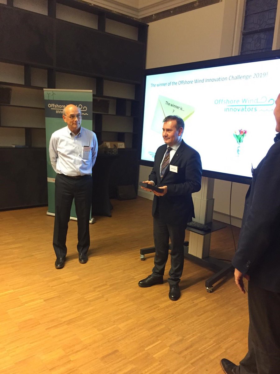Marine Performance Systems b.v. wint de Offshore Wind Innovation Challenge 2019 - ze hebben een oplossing gevonden op de technische uitvraag van Van Oord voor het optimaliseren van ventielen voor het maken van een robuust bubbelgordijn in zee #offshorewind <a href="/OWInnovators/">Offs Wind Innovators</a>