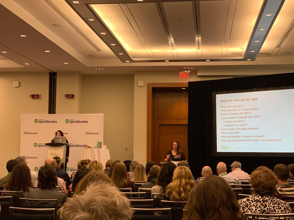 tsheets's tweet photo. Thank you to @TiffanyCPA &amp; @freelifeacctg for the #TSheets shoutout in your session on our customer support! We ❤️ you! #QBConnect https://t.co/7pdqvhfyFC